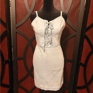 Iris Light Wash Denim Dress